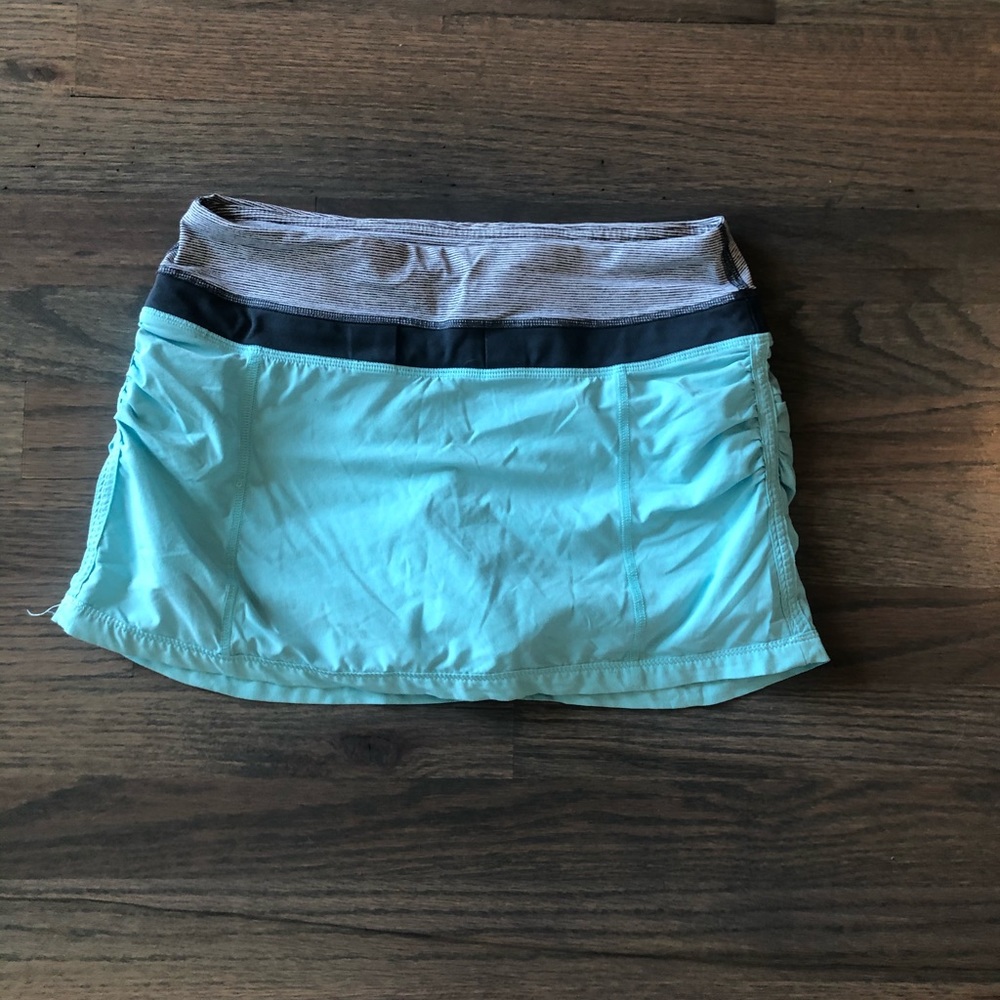 Tiffany Blue LuluLemon Tennis Skirt